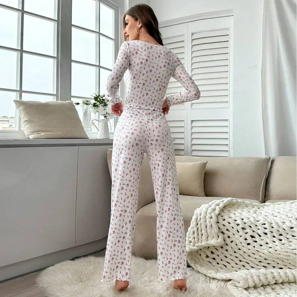 Conjunto Floral Dulzura