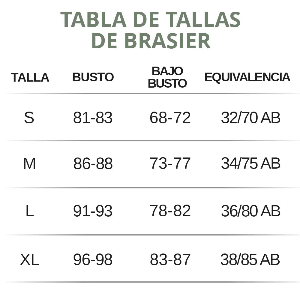 Bras Con Tirantes Removibles